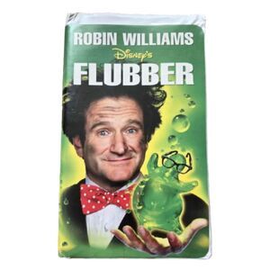 Flubber VHS (1998) – Walt Disney Home Video, Robin Williams
